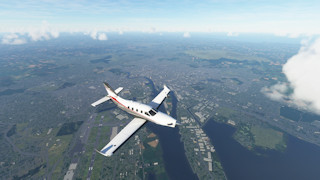 Over Belfast City (EGAC) Northern Ireland